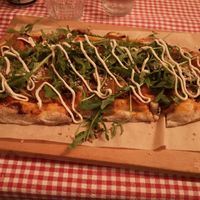 Pizza at Trevi's in Amsterdam