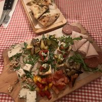 Platter and foccachia   at Trevi's in Amsterdam