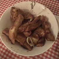 Cinnamon pizza sticks    at Trevi's in Amsterdam