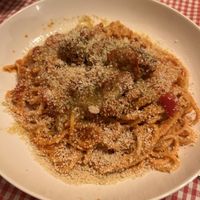 Spaghetti polpette  at Trevi's in Amsterdam