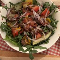 Salad side  at Trevi's in Amsterdam