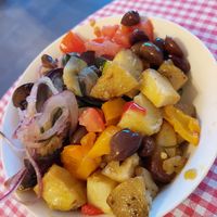 Grilled veggies - nice assortment! (5.50) at Trevi's in Amsterdam