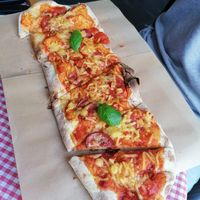 Pizza Diavola at Trevi's in Amsterdam