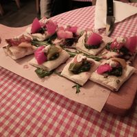 Bruschetta. at Trevi's in Amsterdam