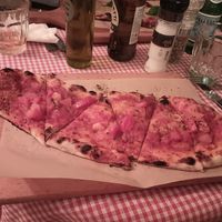 Pizza Marinara. at Trevi's in Amsterdam