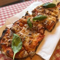 Diavola pizzaa  at Trevi's in Amsterdam