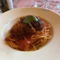 Spaghetti polpette  at Trevi's in Amsterdam