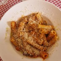 Trevis special pasta at Trevi's in Amsterdam