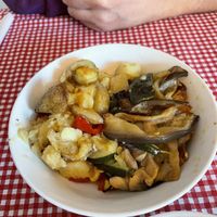 Grilled veggies (includes potatoes! 🙂)  at Trevi's in Amsterdam