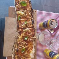 Pizza Diavola at Trevi's in Amsterdam
