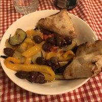 Grilled vegetables  at Trevi's in Amsterdam