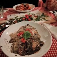 Truffel-ravioli at Trevi's in Amsterdam