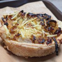 Cheese and onion quiche at VG Délices in Baie-mahault