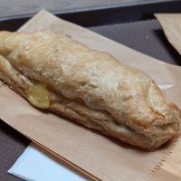 Sausage and cheese roll at VG Délices in Baie-mahault