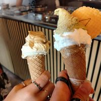 Pistachio and Coconut at Puro & Bio in Faenza