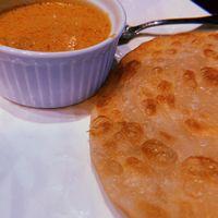 Roti Naan = some of the best naan we’ve ever had. We travel globally!  at Mamak Vegan Kitchen in Chamblee