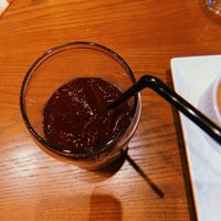 Black tea. Perfectly delish and refreshing!  at Mamak Vegan Kitchen in Chamblee