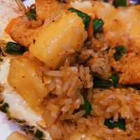 Pineapple Fried rice was a favorite for us!  at Mamak Vegan Kitchen in Chamblee