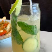 Cucumber mint mojito  at Mamak Vegan Kitchen in Chamblee