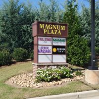 In a small plaza at Mamak Vegan Kitchen in Chamblee