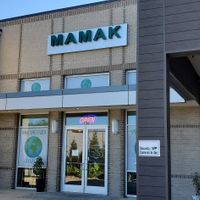 Between foot massage and Thai restaurant at Mamak Vegan Kitchen in Chamblee
