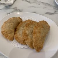 Curry Pies---sooooooo good  at Mamak Vegan Kitchen in Chamblee