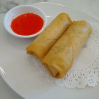 Spring rolls at Mamak Vegan Kitchen in Chamblee
