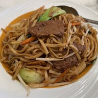 Beef lo mein  at Mamak Vegan Kitchen in Chamblee