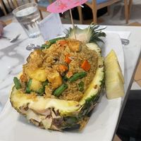 Pineapple fried ricee  at Mamak Vegan Kitchen in Chamblee