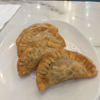 Curry potato pies  at Mamak Vegan Kitchen in Chamblee