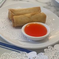 Egg rolls   at Mamak Vegan Kitchen in Chamblee