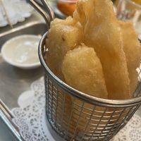 Fried yucca  at Mamak Vegan Kitchen in Chamblee