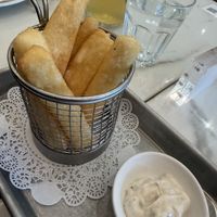 Yucca fries  at Mamak Vegan Kitchen in Chamblee