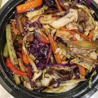 Vegan Mongolian Beef  at Mamak Vegan Kitchen in Chamblee