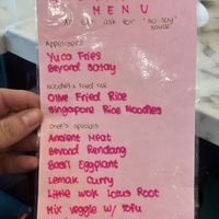   at Mamak Vegan Kitchen in Chamblee