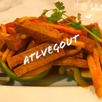 Mango tofu  at Mamak Vegan Kitchen in Chamblee