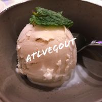 cardamon spice gelato at Mamak Vegan Kitchen in Chamblee