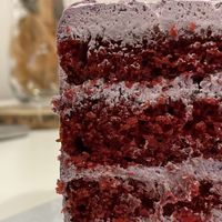Red velvet   at The Vegan Cake in Paredes
