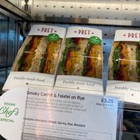 This is the sandwich I had which was lovely! at Pret A Manager in Ashford