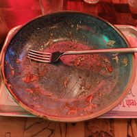 Forgot everything about taking a before photo.... that's how good it tasted 😆 at Ramen - Douglas in Cork