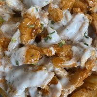 Buffalo Chik’n Fries  at Vuture Food in San Pedro