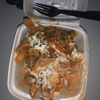 Loaded buffalo fries   at Vuture Food in San Pedro