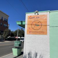 It’s so cute inside & out 😌 #Veganuary at Plantyful Sweets in San Antonio