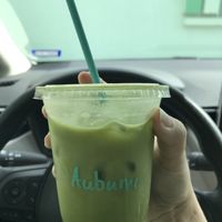 Matcha latte with ashwandha  at Plantyful Sweets in San Antonio