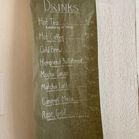 Drinks Menu  at Plantyful Sweets in San Antonio