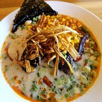 Vegan Tantanmen. Terrific! at Maru Ramen Bar in Elk Grove