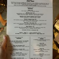 Menu may  at Dolce Amore in San Juan Siquijor