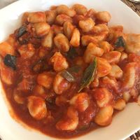 Gnocchi Vegani at Dolce Amore in San Juan Siquijor