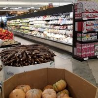 Squash & yucca at HMart in Frederick