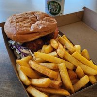 The Big Smoke Burger at Burger Plant in Dunedin